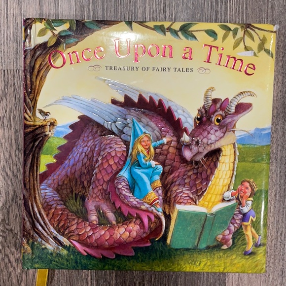 Once Upon a Time Treasury of Fairy Tales Hard Cover - Picture 1 of 3